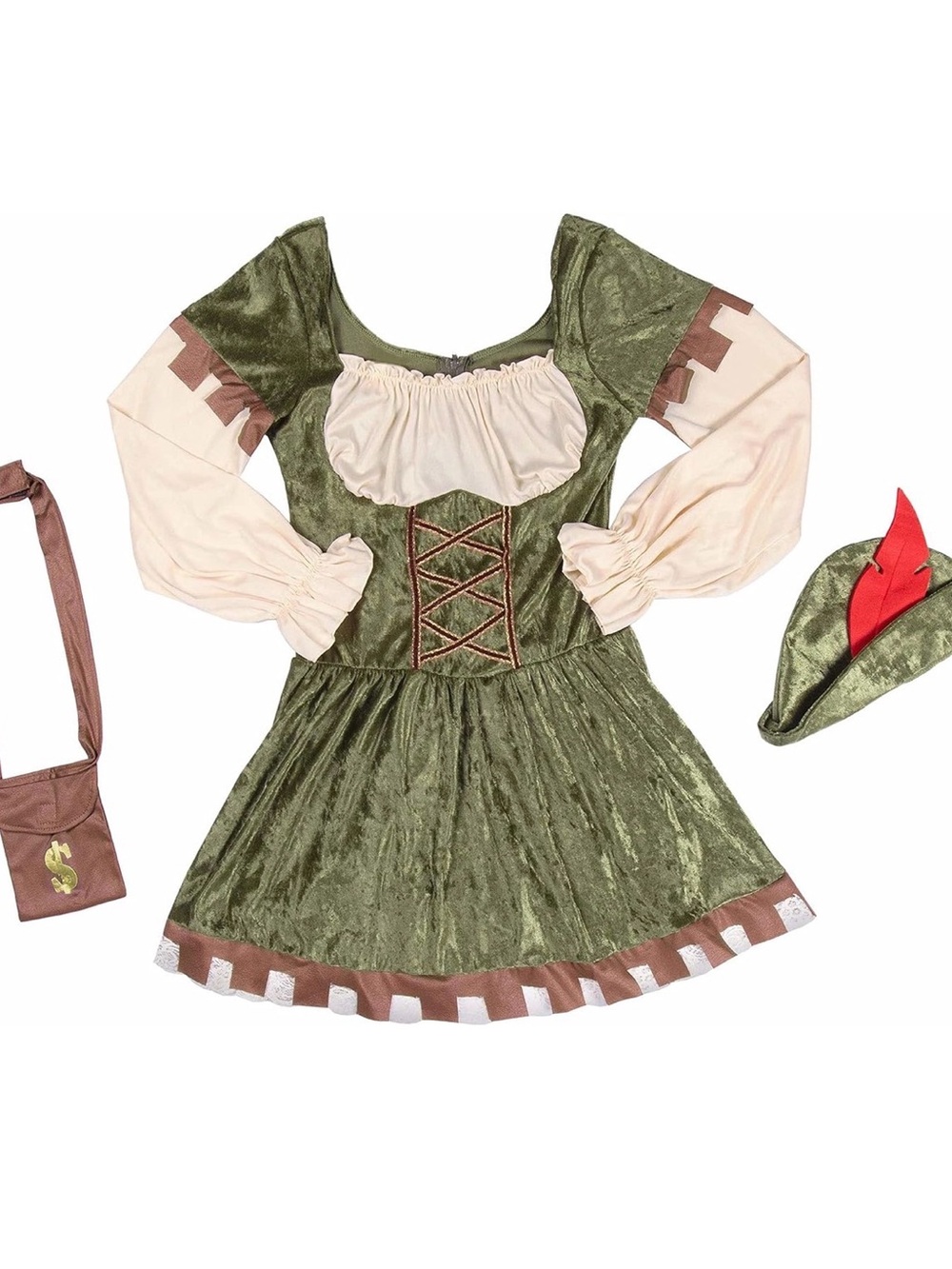 Boo! Inc lady Robin Hood costume/ renaissance/ medieval/halloween medium